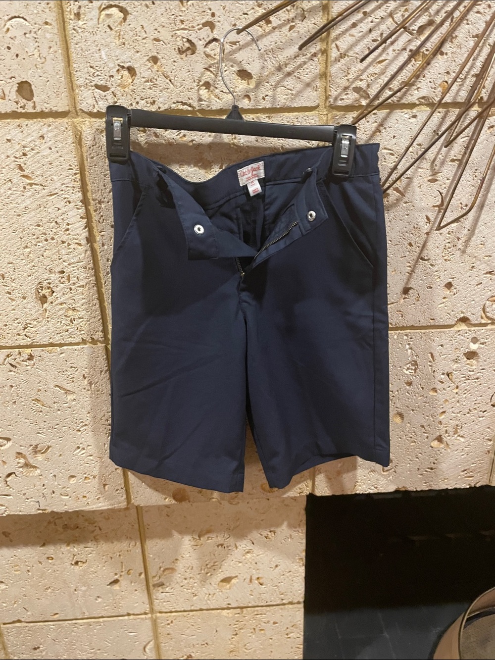 Cat & Jack Navy Blue Girls' Shorts